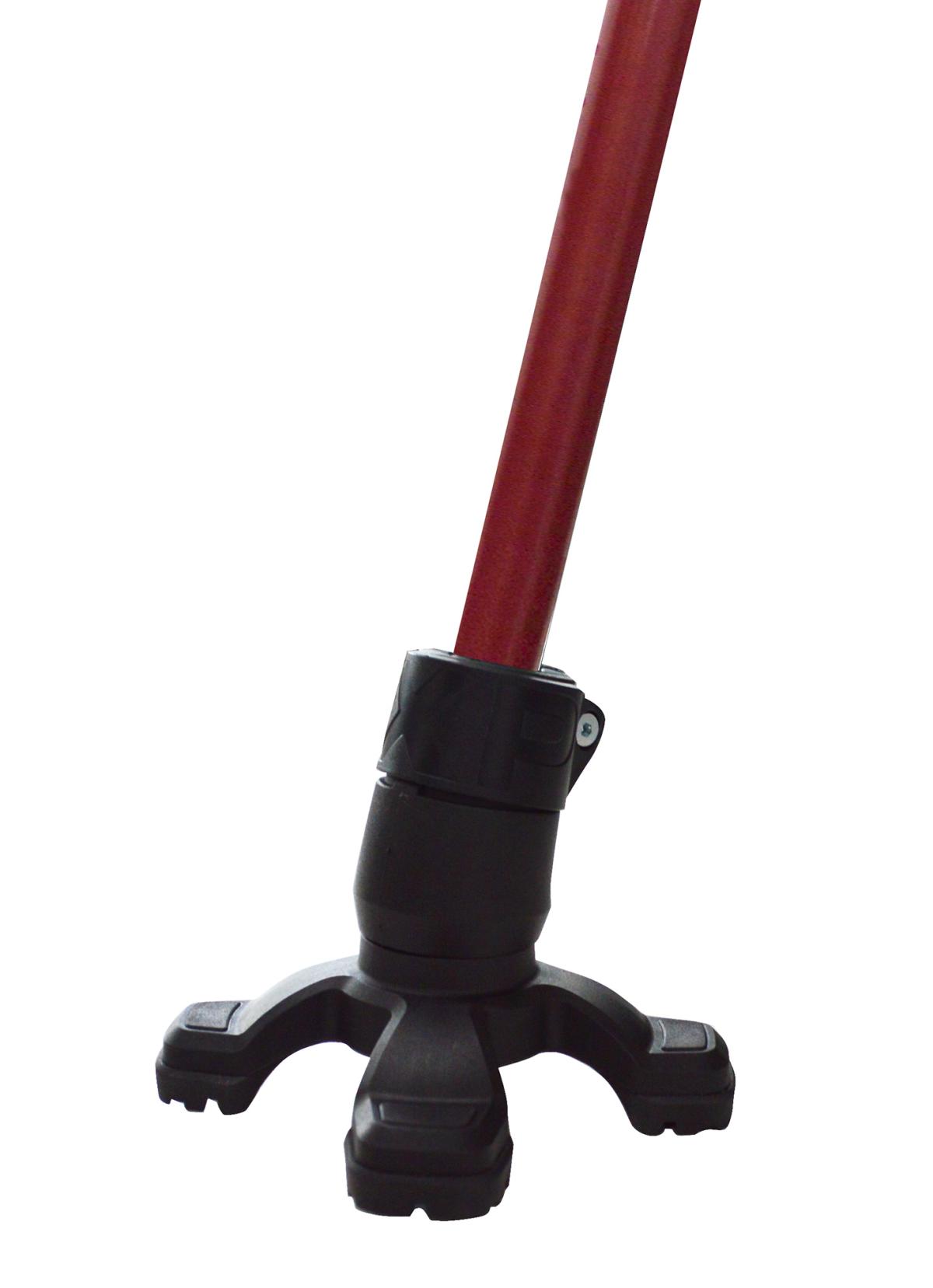 オッセンベルクステッキ専用土台4支点　セーフティーベース　ブラック