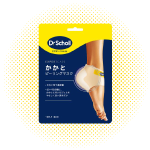ドクター・ショール　かかとピーリングマスク　1足入り