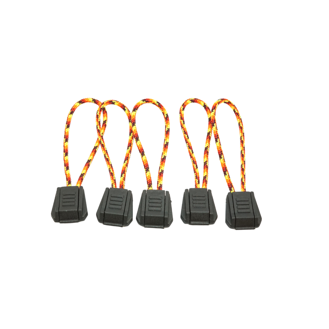 TIGER（タイガー） TZ-2305 タクティカル・ジッパータグ オレンジカモ 5pcs