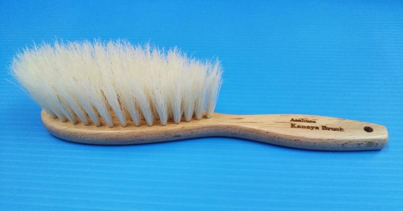 かなや刷子　洋服ブラシ　ＦＢ-4Ｂ/機械植え/白豚毛