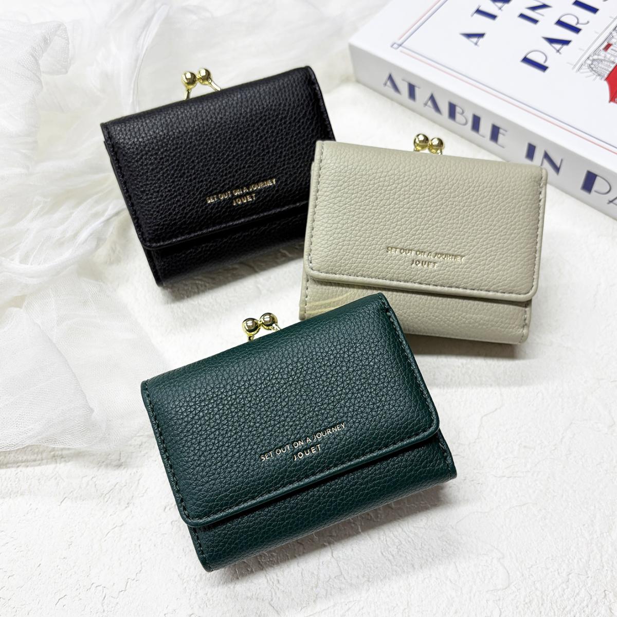 J6953 シュリンクがま口財布 財布