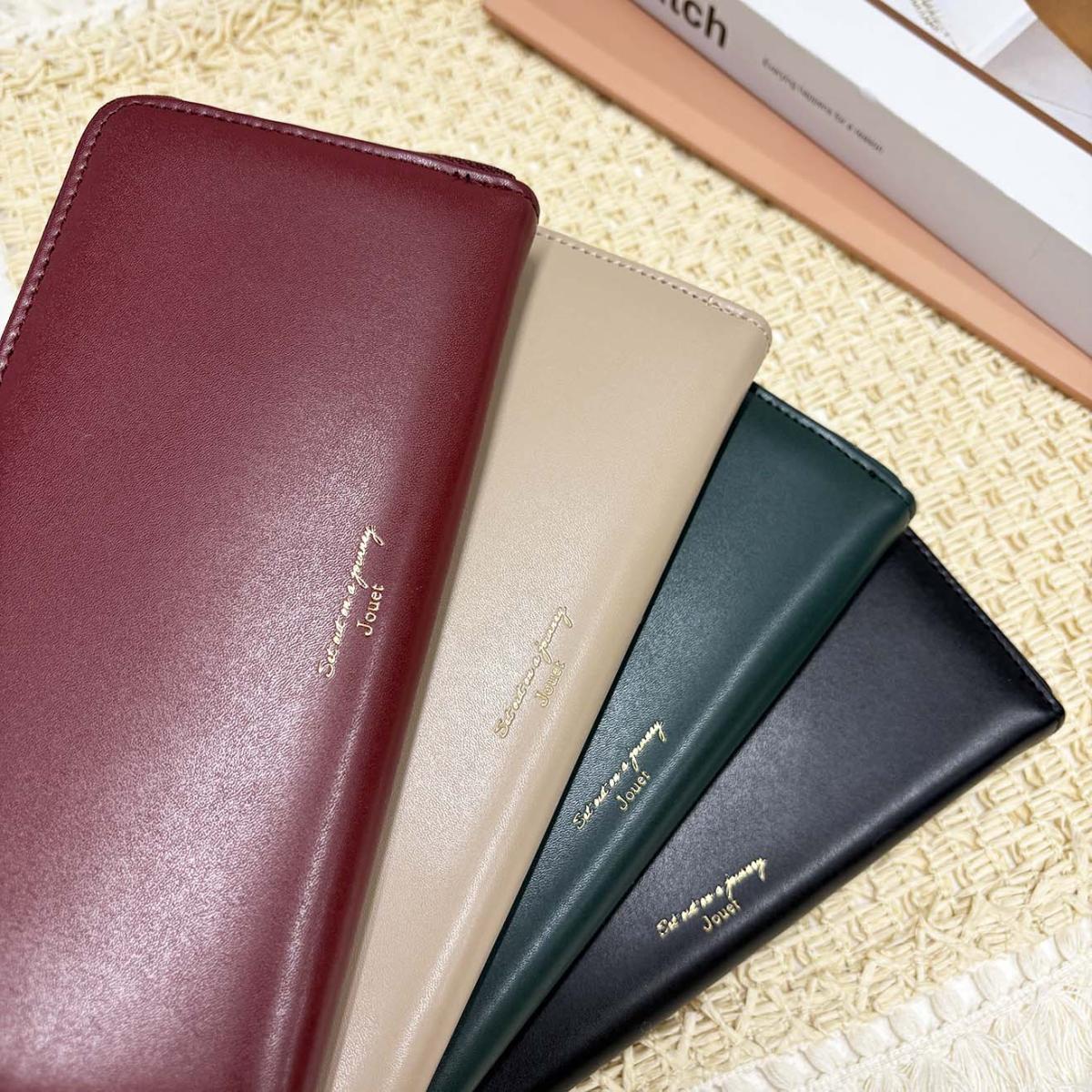 J7144 グロッシーL字型長財布