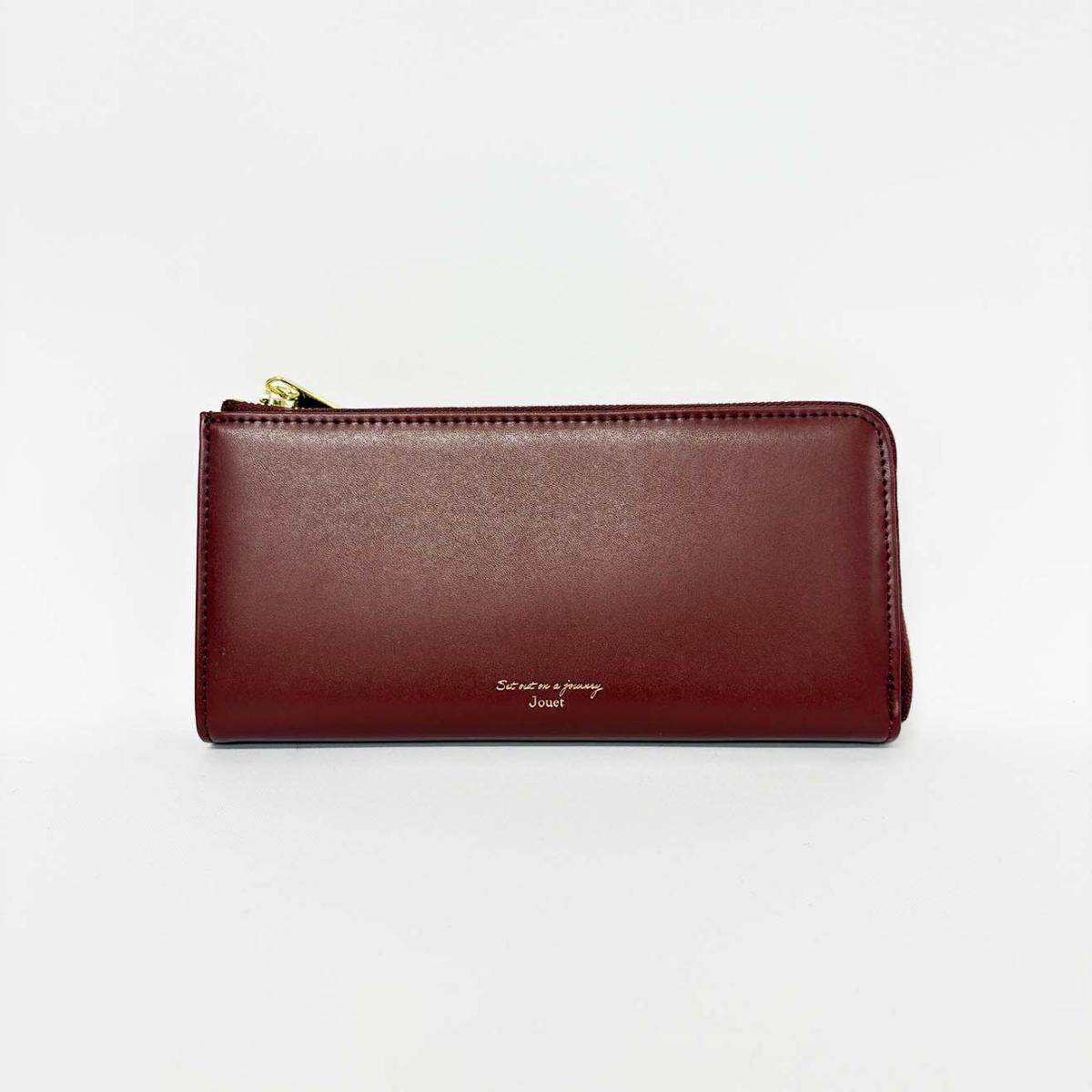 J7144 グロッシーL字型長財布