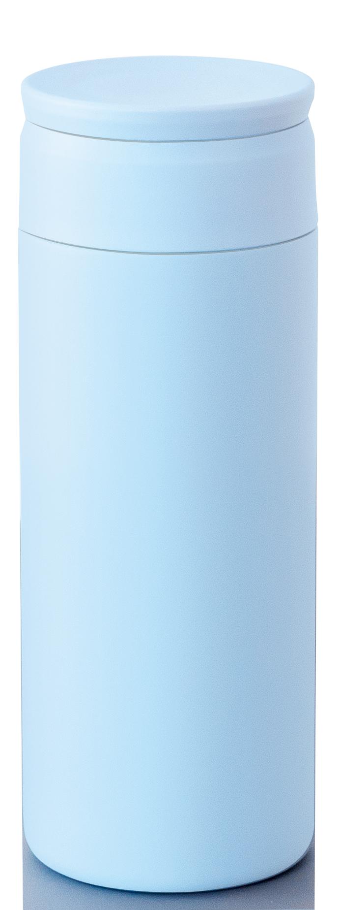 フォルテックスクリュー栓シームレスボトル３５０ｍｌ（ライトブルー）