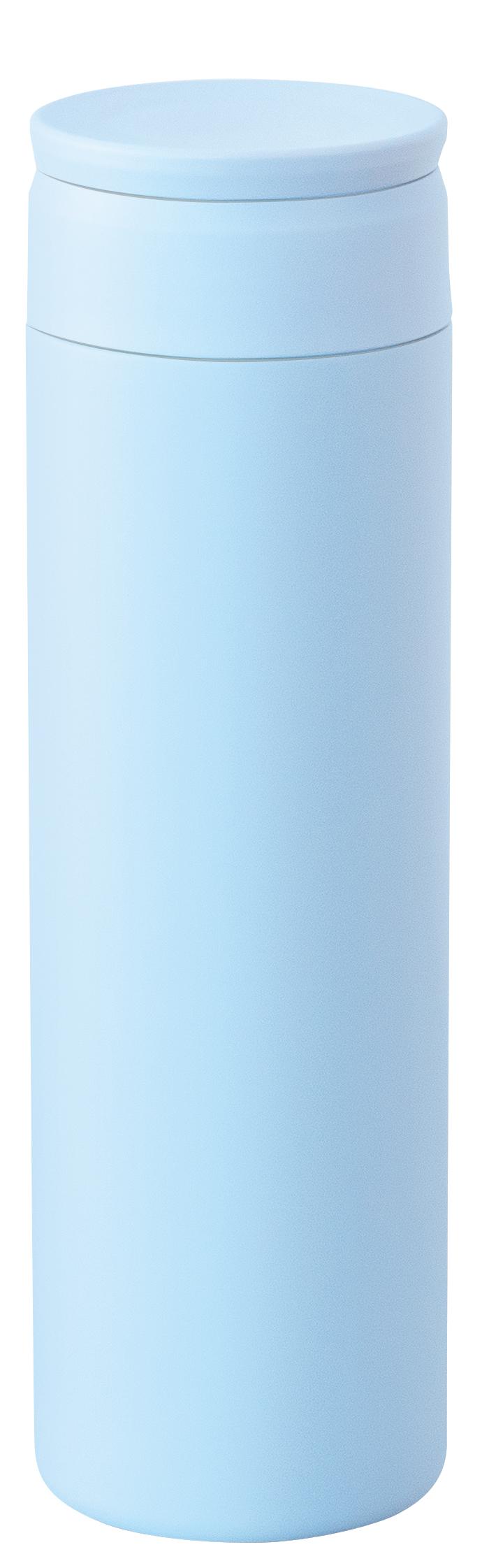 フォルテックスクリュー栓シームレスボトル５００ｍｌ（ライトブルー）