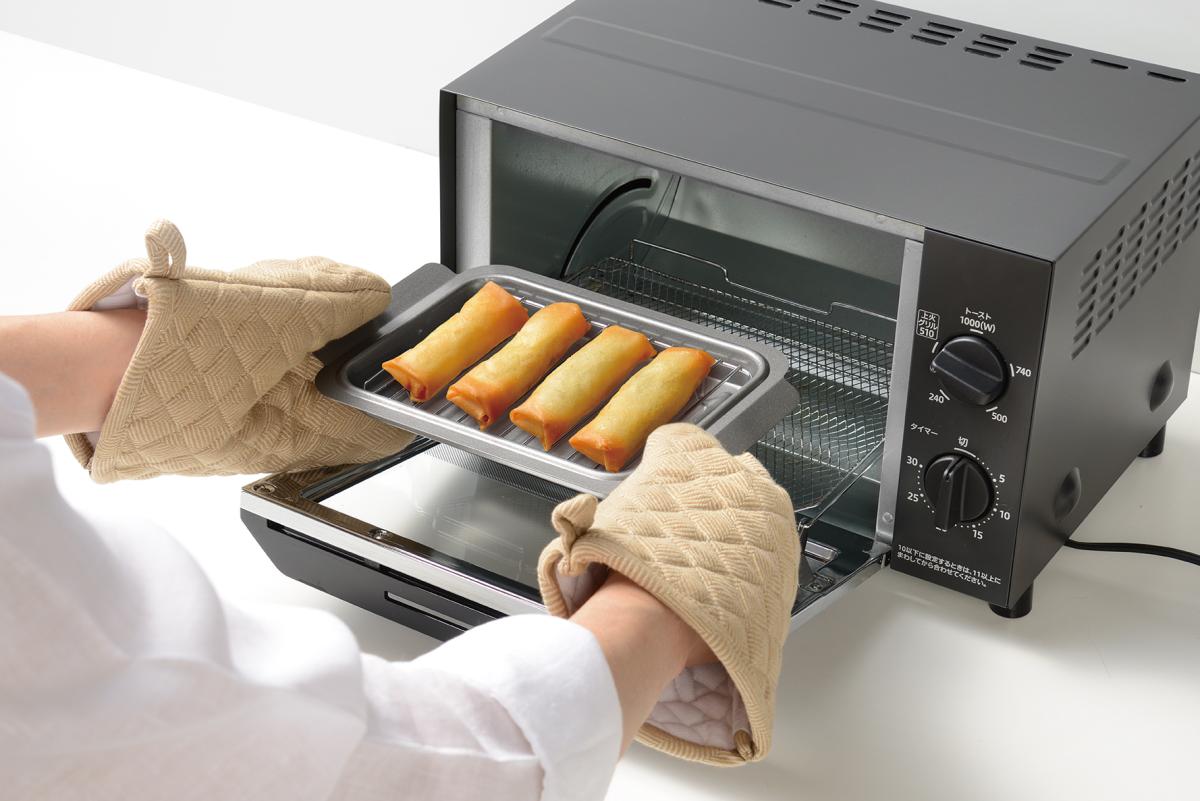 ポコフリットＩＨ対応角型揚げ鍋ワイド　温度計アミ付