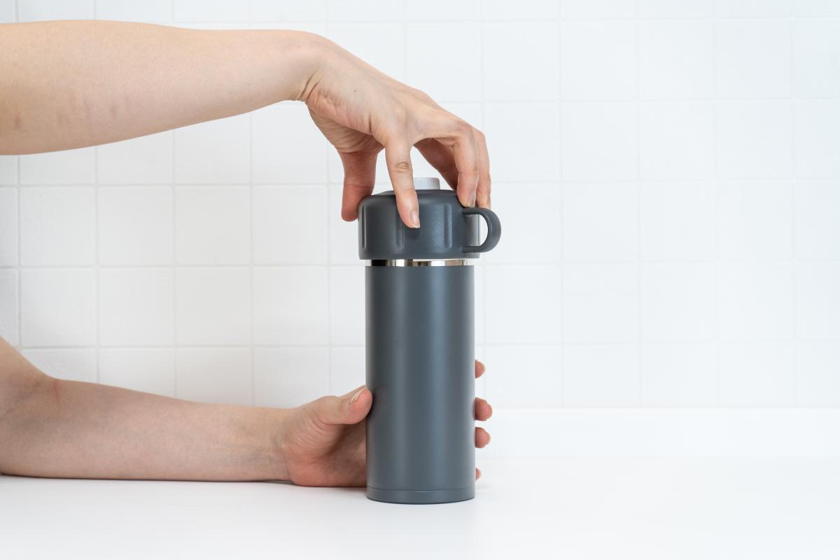 フォルテックペットボトルホルダーＭダークグレー