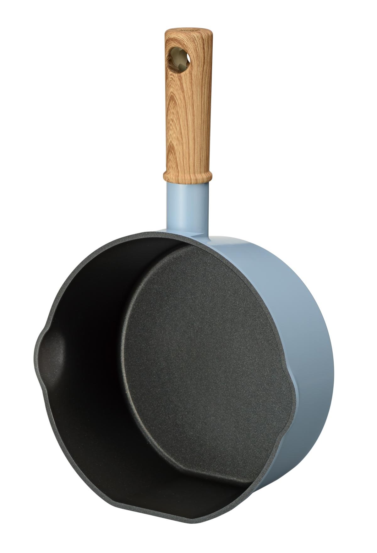 ココミッケIH対応スタンドパン18cm　アイスブルー