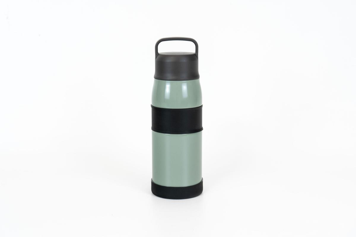 RH-1824フォルテックハンドル付スクリュー栓サースティマグボトル800ml　グリーン