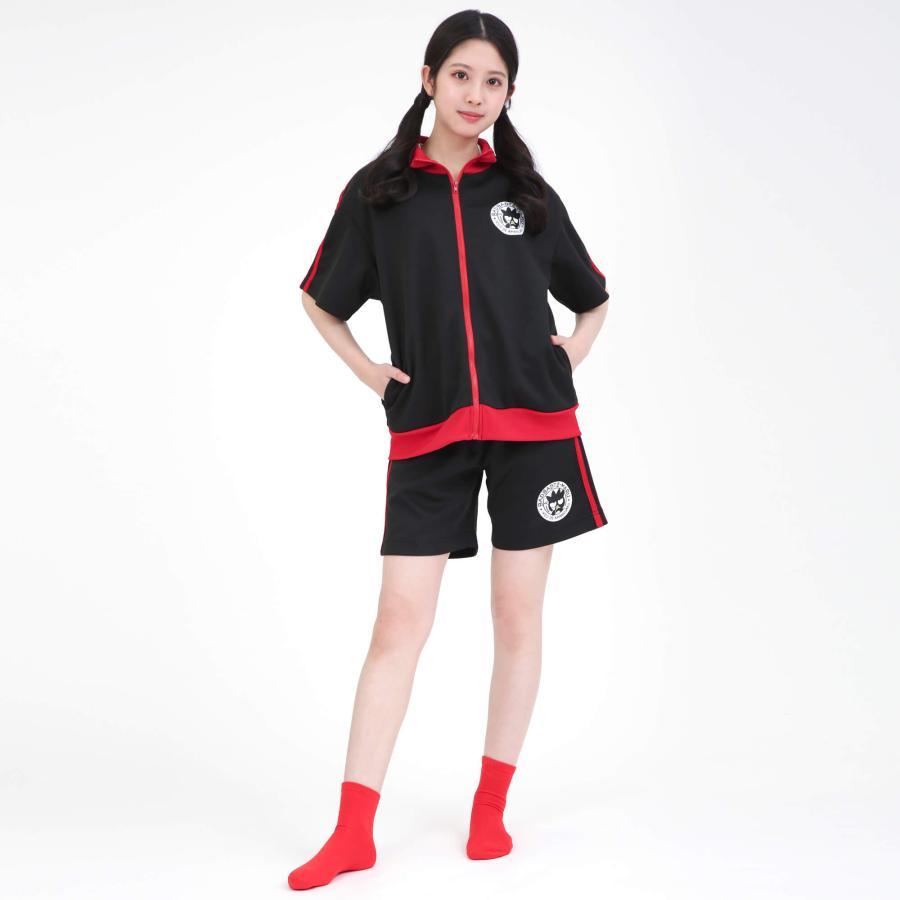 バッドばつ丸ラインジャージトップス Lサイズ