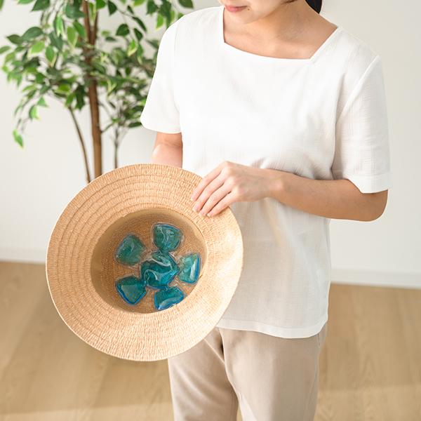 帽子用 ゲル 保冷 シート 60個 暑さ対策