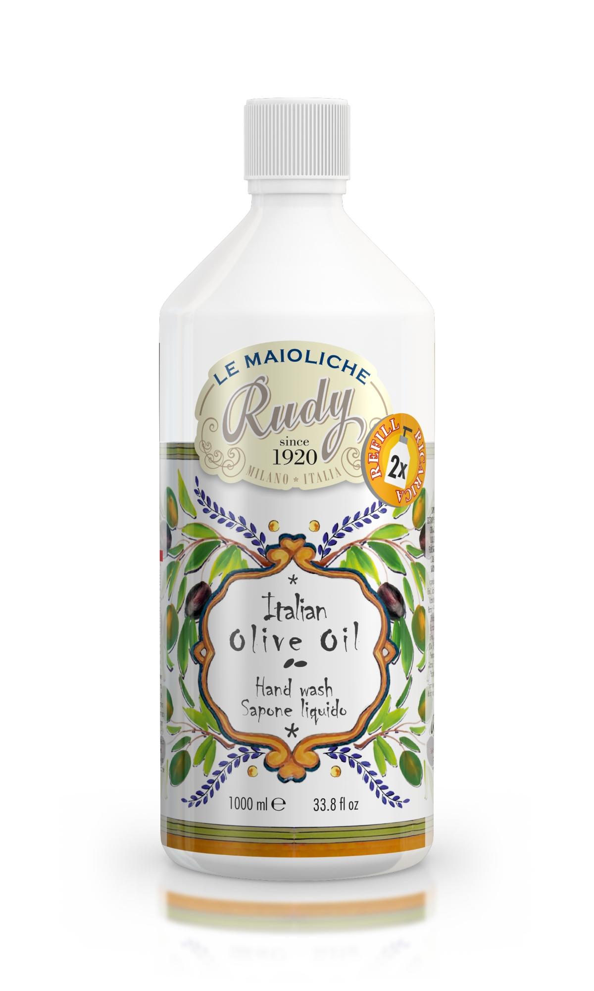 Rudy Le Maioliche リキッドソープ リフィル（詰替用） イタリアンオリーブオイル