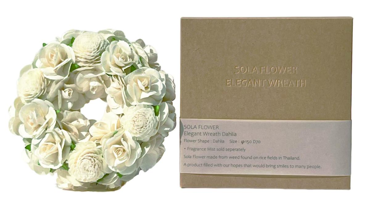 Sola Flower ソラフラワーエレガントリース Dahlia ダリア