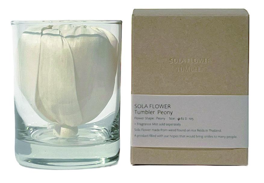 Sola Flower ソラフラワー Tumbler タンブラー Peony ピオニー