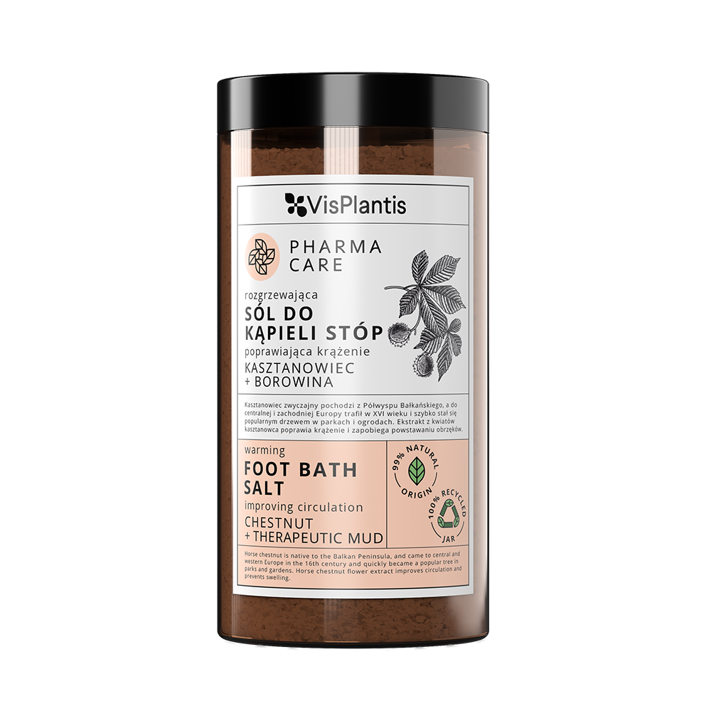 VisPlantis PHARMA CARE フットバスソルト CHESTNUT+THERAPEUT