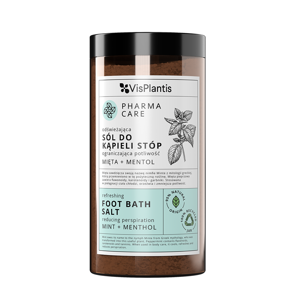 VisPlantis PHARMA CARE フットバスソルト MINT+MENTHOL