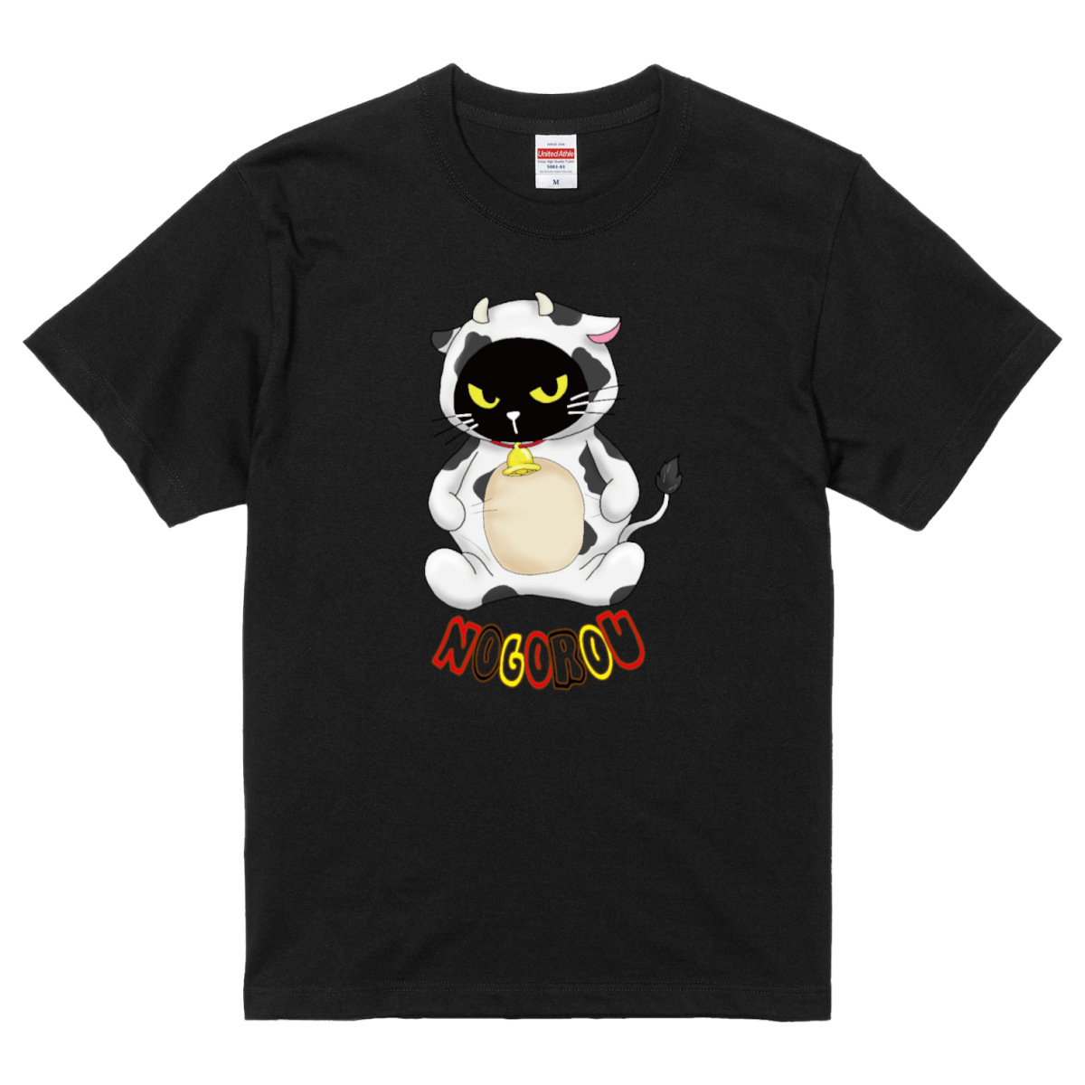 サイズ展開 S～XL　カラフル丑ノゴロー　Tシャツ