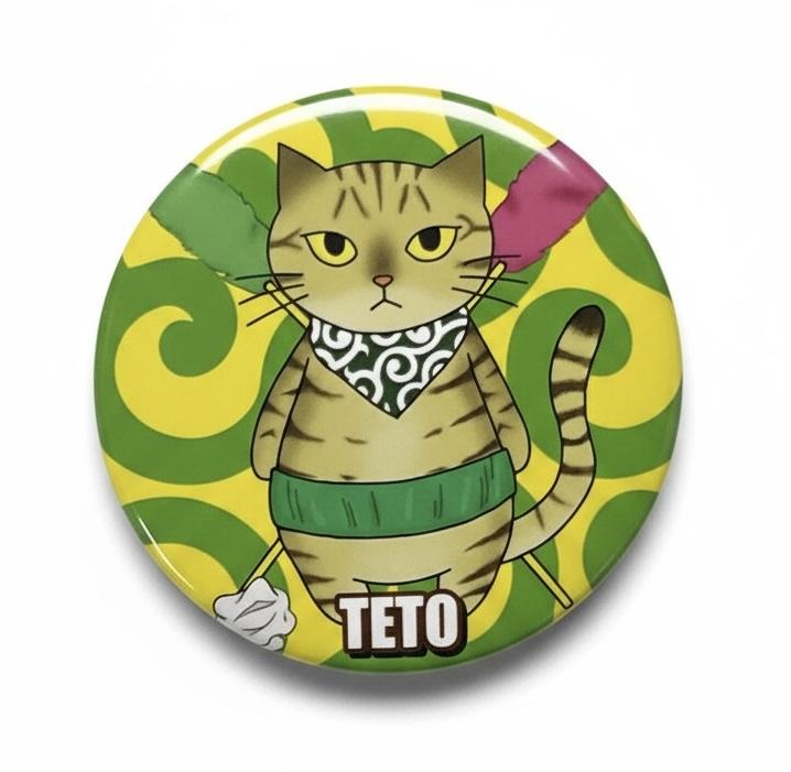 テト　缶バッジ