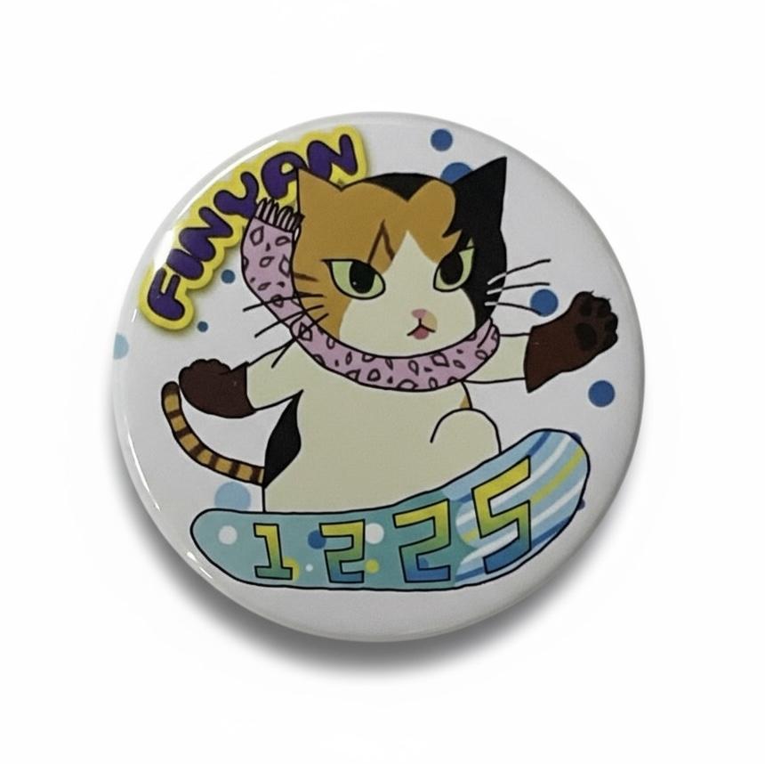 スノボーフィニャン　缶バッジ