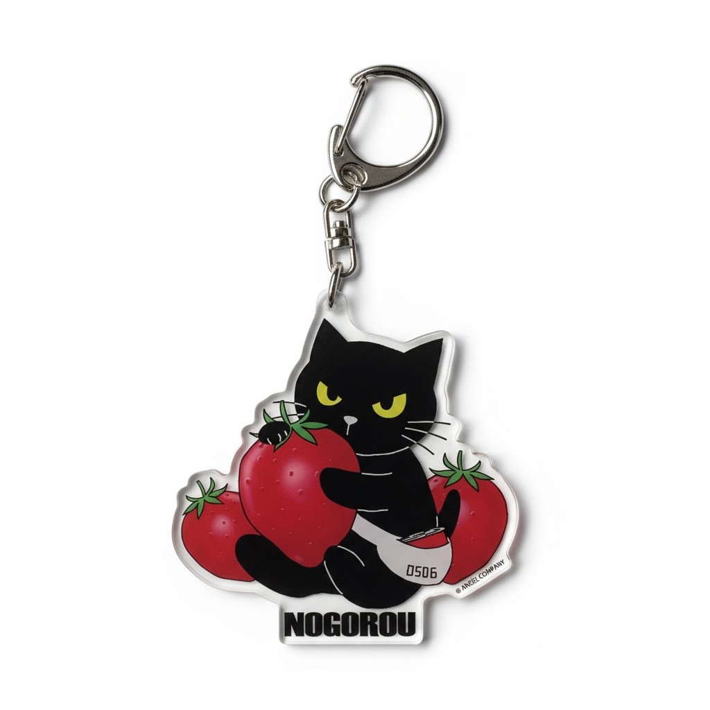 アクリルキーホルダー　いちごノゴロー