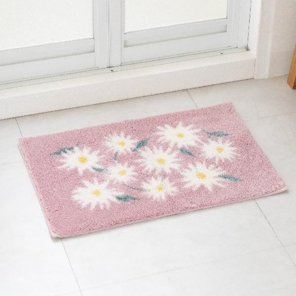 吸水速乾抗菌防臭　日本製ウイルトン織バスマット