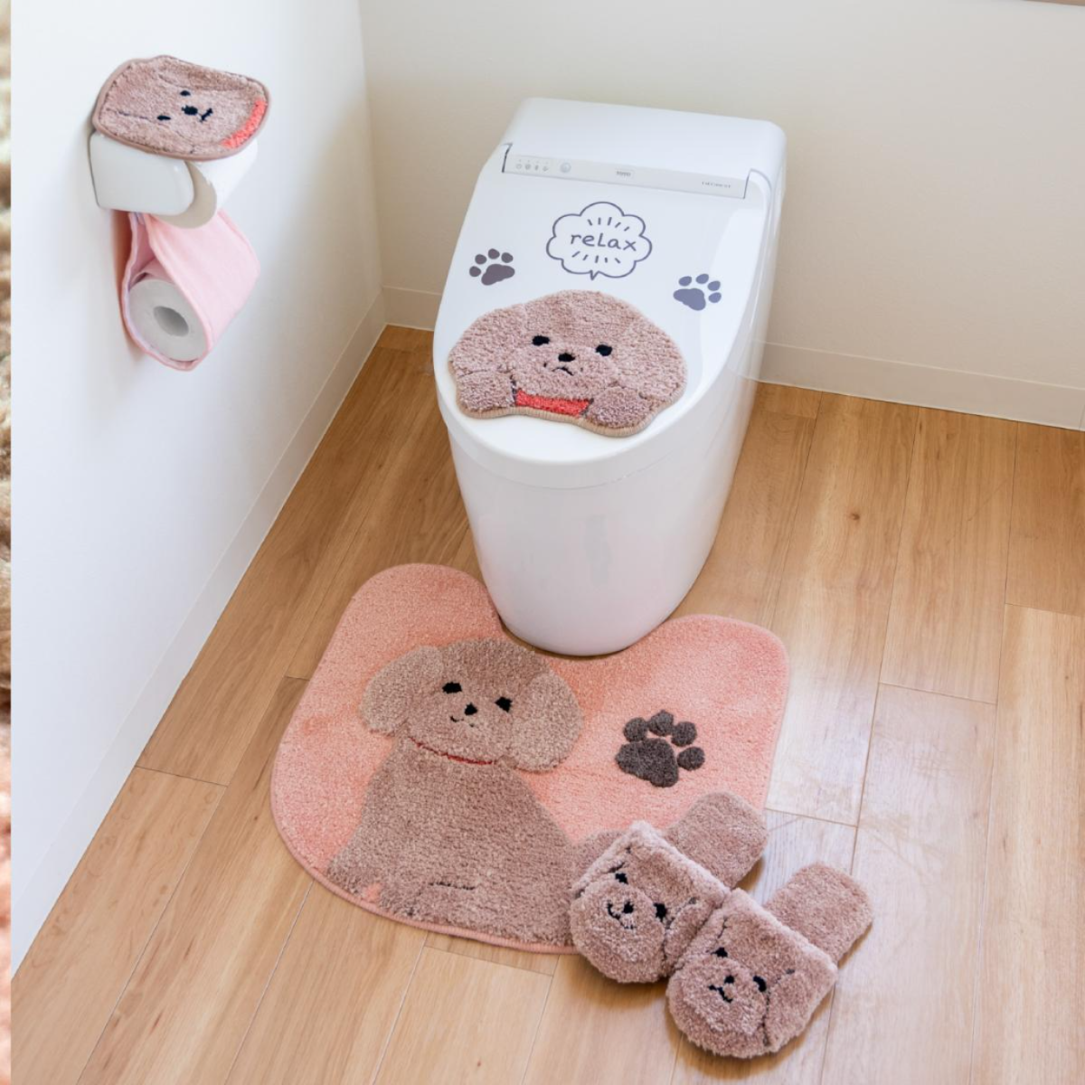 トイレシリーズ　ファンディットアニマル　プードル