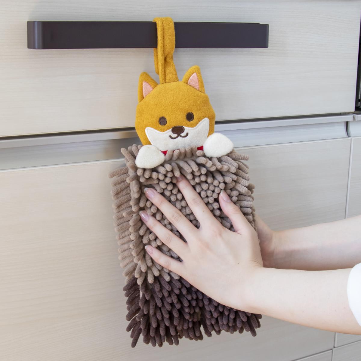 ファンディットアニマル　モールタオル　お手拭きタオル