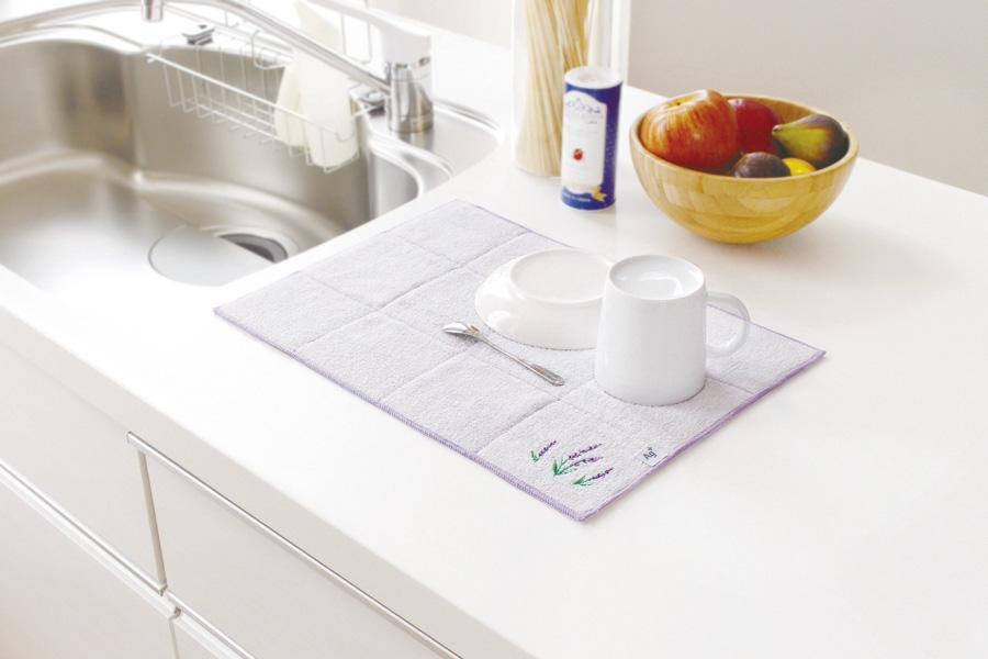 Ag+　抗菌水切り吸水マット