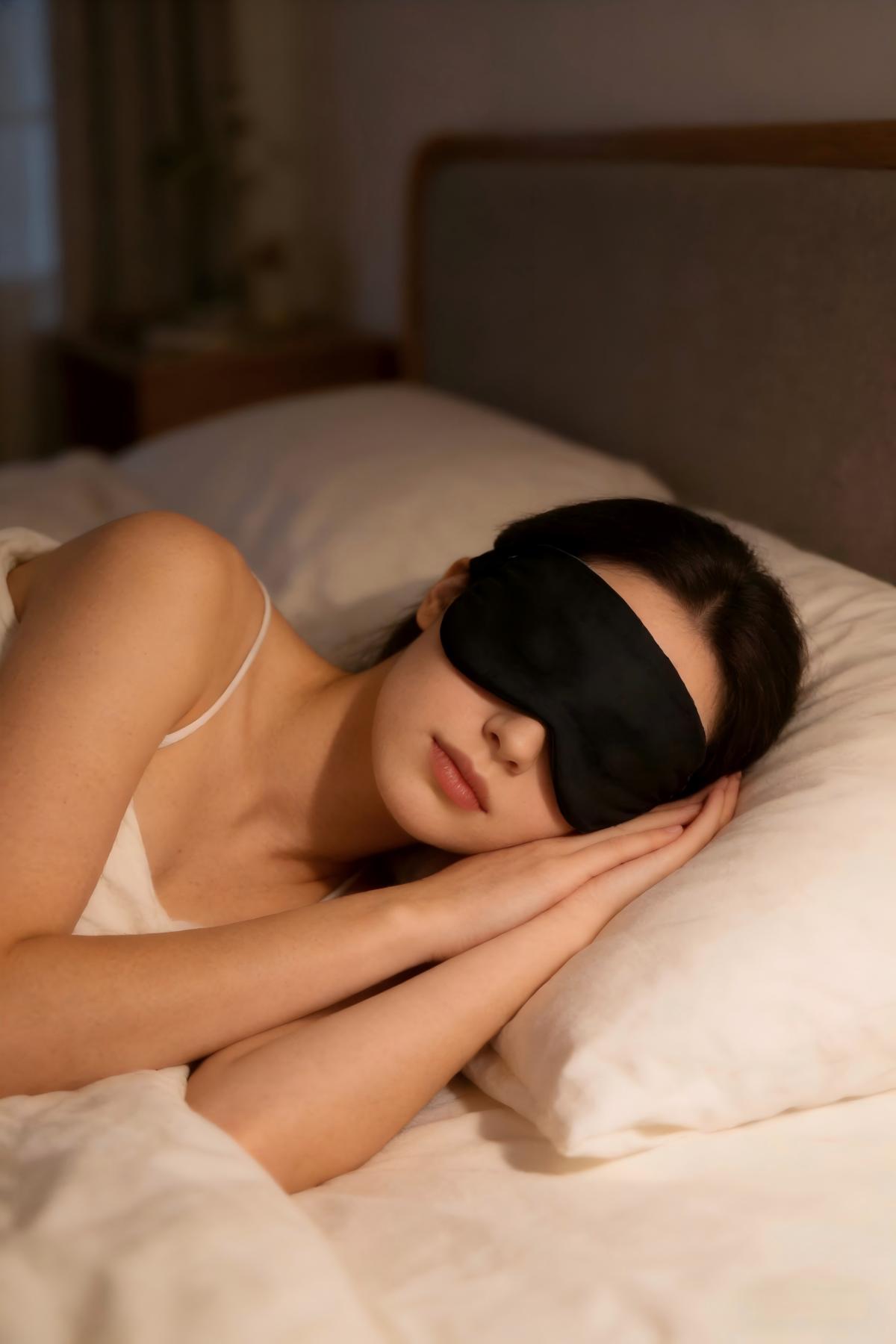 シルク深眠マスク