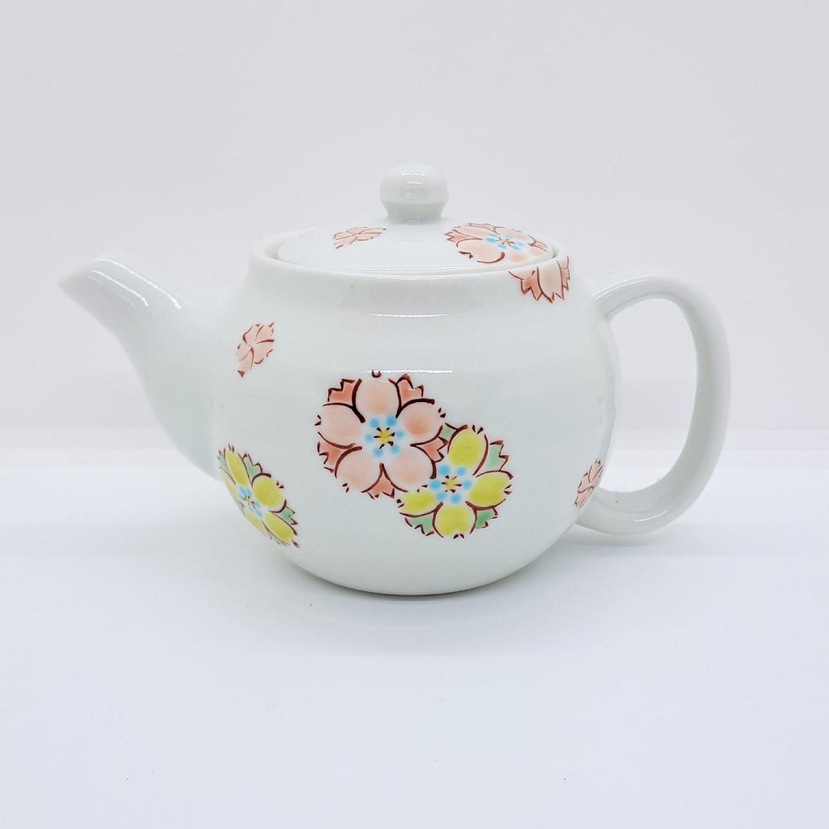 九谷焼ポット急須／はなの詩