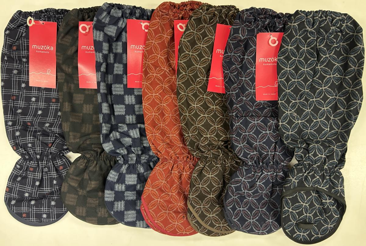 日本製　絣　手甲　6枚込