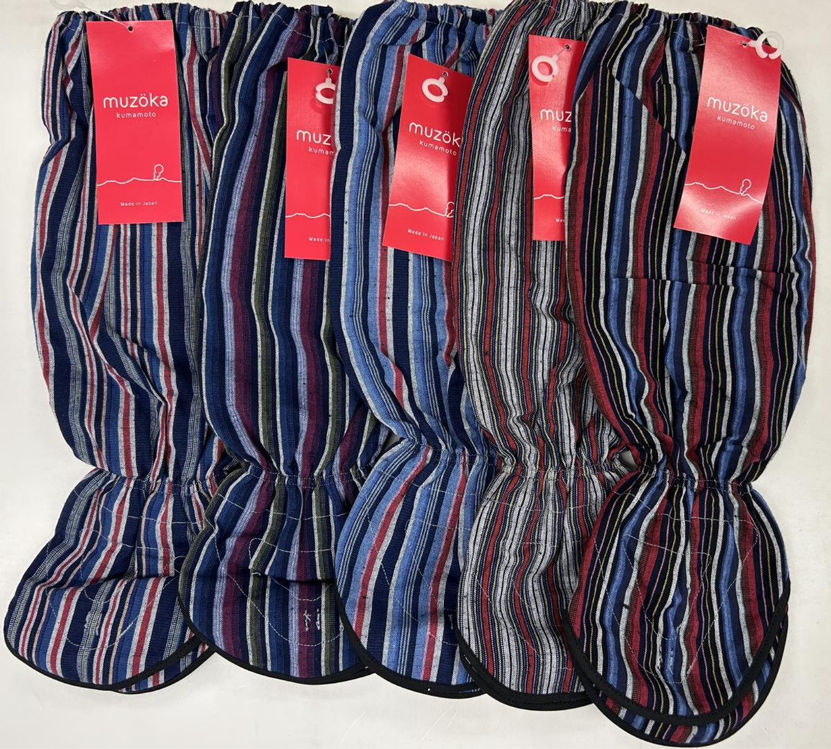 日本製　紬　手甲　6枚込