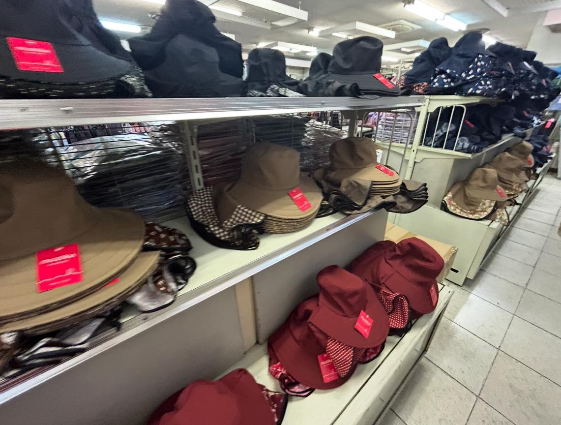 日本製 ２WAYフードキャップ 6枚込 農作業 ガーデニング グランドゴルフ 日焼け対策