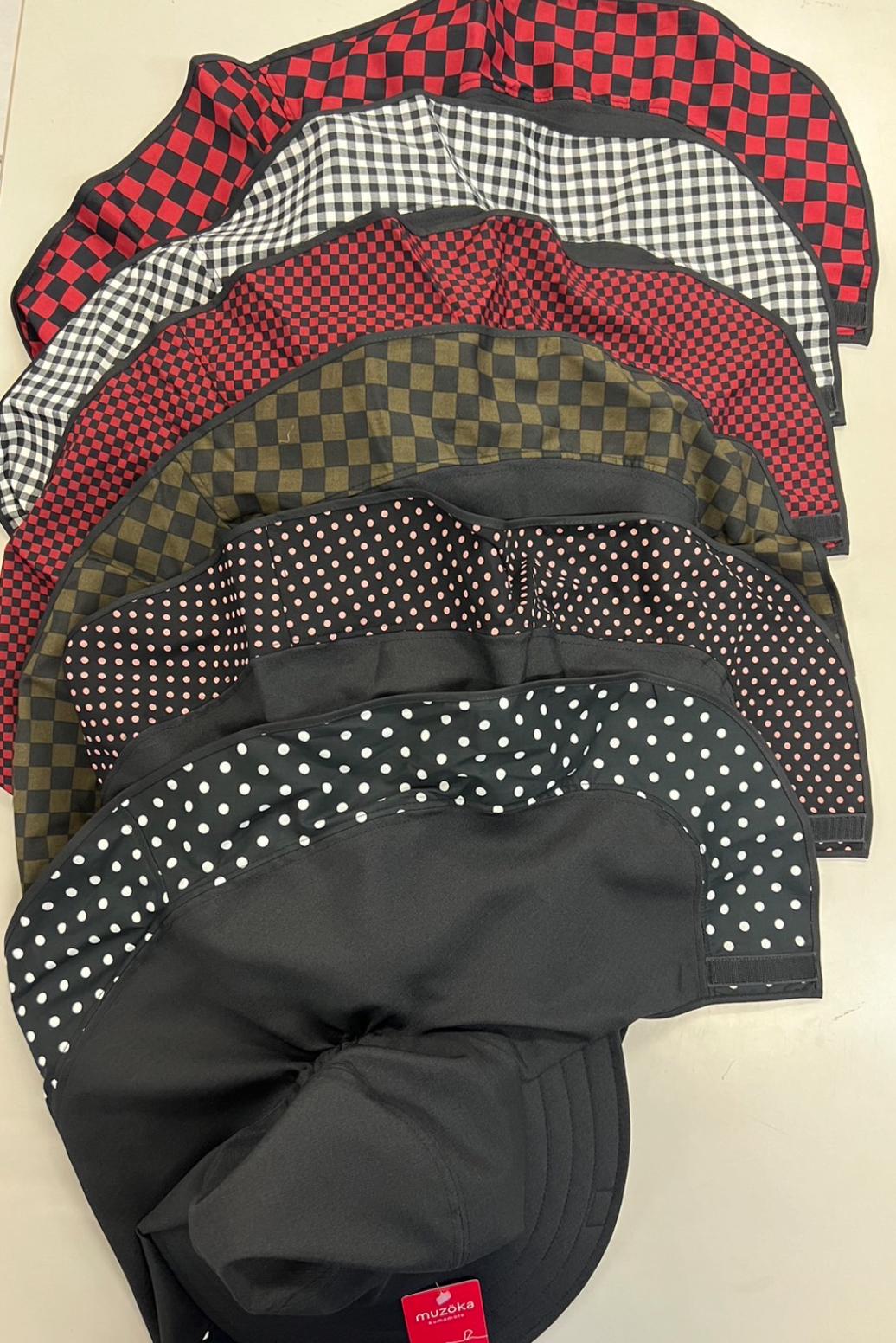 日本製 ２WAYフードキャップ 6枚込 農作業 ガーデニング グランドゴルフ 日焼け対策