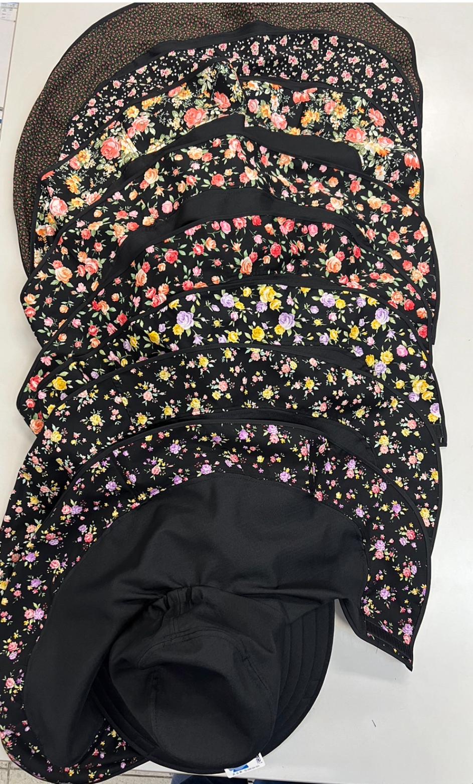 日本製 ２WAYフードキャップ 6枚込 農作業 ガーデニング グランドゴルフ 日焼け対策