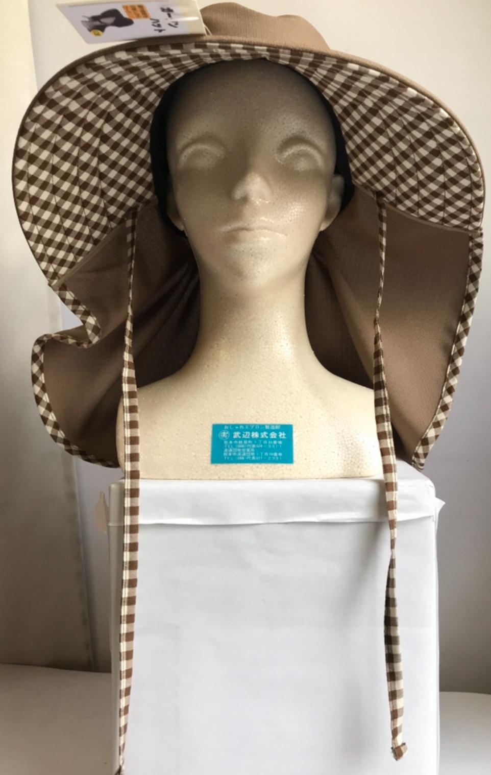 日本製 ガーデンハット 6枚込 農作業 ガーデニング グランドゴルフ 日焼け対策 レディース