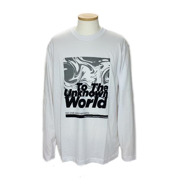 大寸ロビンソン紳士　綿100　プリント　ロングＴシャツ　カットソー　メンズ　長袖　年間物