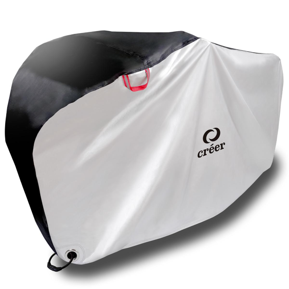 自転車カバー 大人用 シルバー