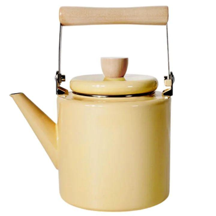 ホーロー 2Lケトル グレージュ【茅色】