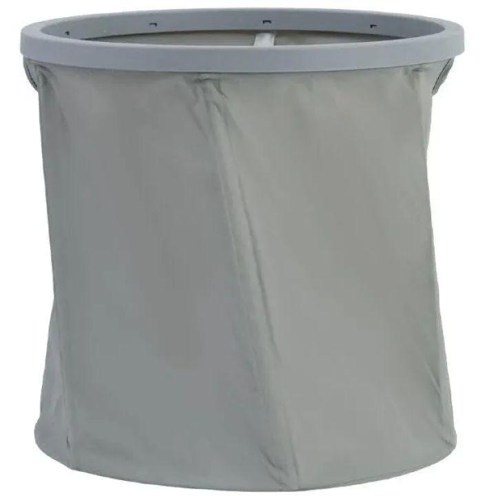 折りたたみ収納かご ストーングレー