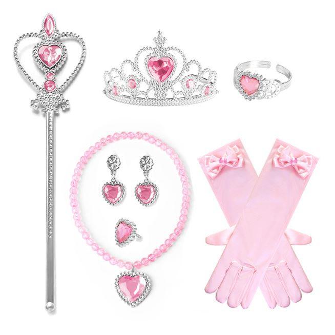 CIARA プリンセスアクセサリー 7点セット 衣装 子供 コスプレ 仮装 飾り lphw18