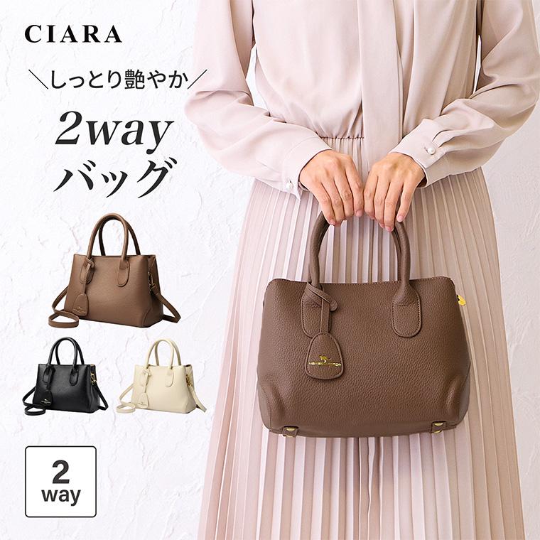 CIARA レディース ショルダーバッグ ショルダー 斜め掛け 大容量 軽量 bg25fw07