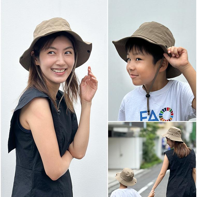 CIARA 帽子 キッズ 日よけ サファリハット 男の子 女の子 メッシュ lphat23