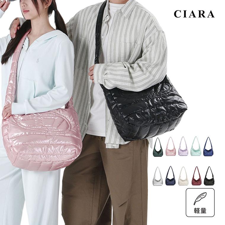 CIARA ショルダーバッグ レディース 斜めがけ 大人 大きめ 軽量 大容量 bg260406