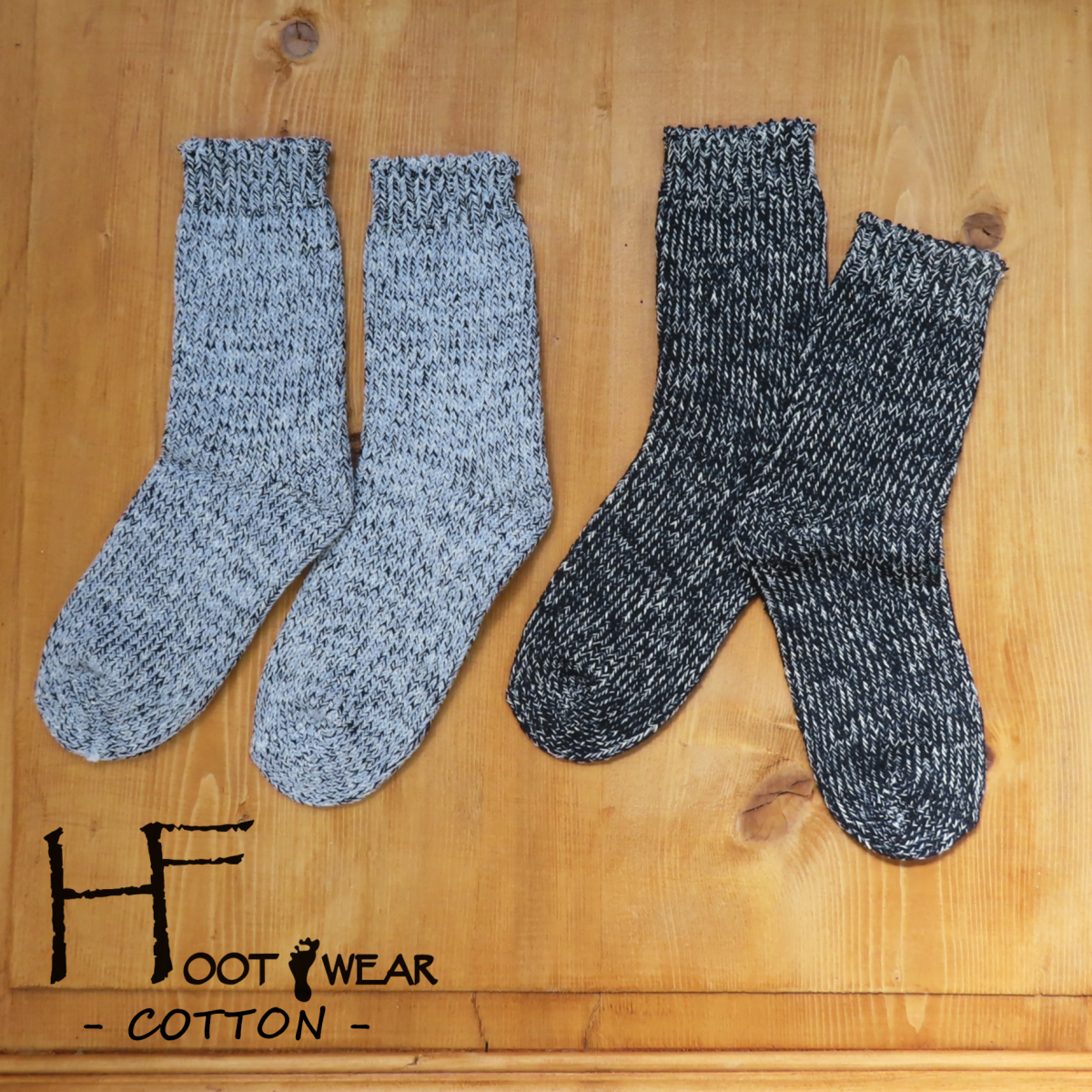 ポルトガル製ソックス【HFOOTWEAR COTTON】 CHINE COTTON