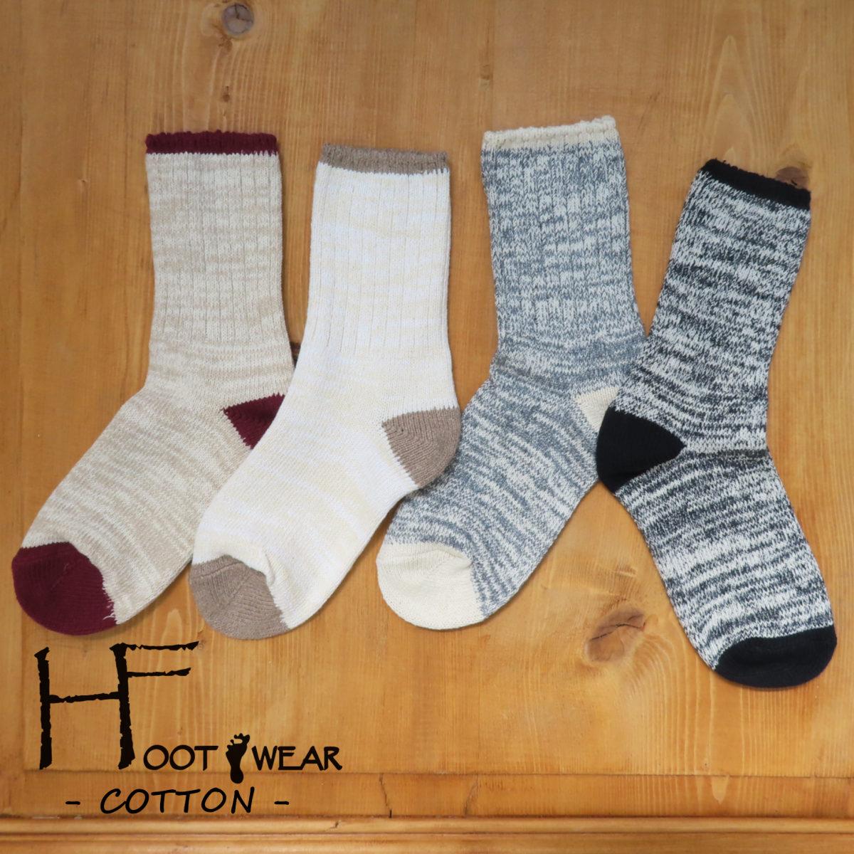 ポルトガル製ソックス【HFOOTWEAR COTTON】 TALON