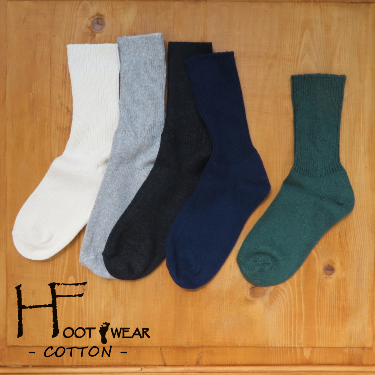 ポルトガル製ソックス【HFOOTWEAR COTTON】 VRAC
