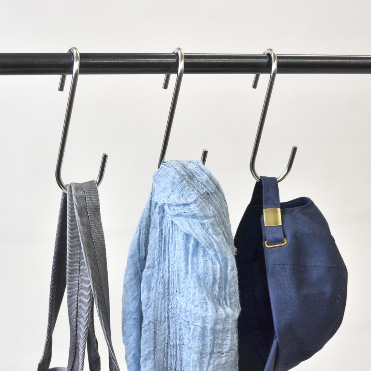 [日本製]ステンレス製T型ツイストS字フック