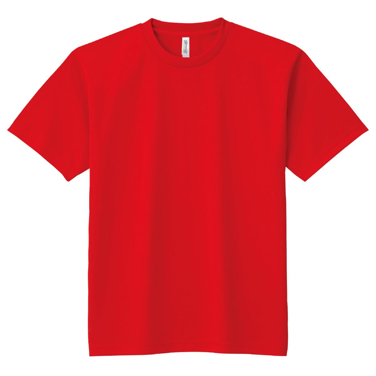 ＤＸドライＴシャツ　レッド　１４０ｃｍ