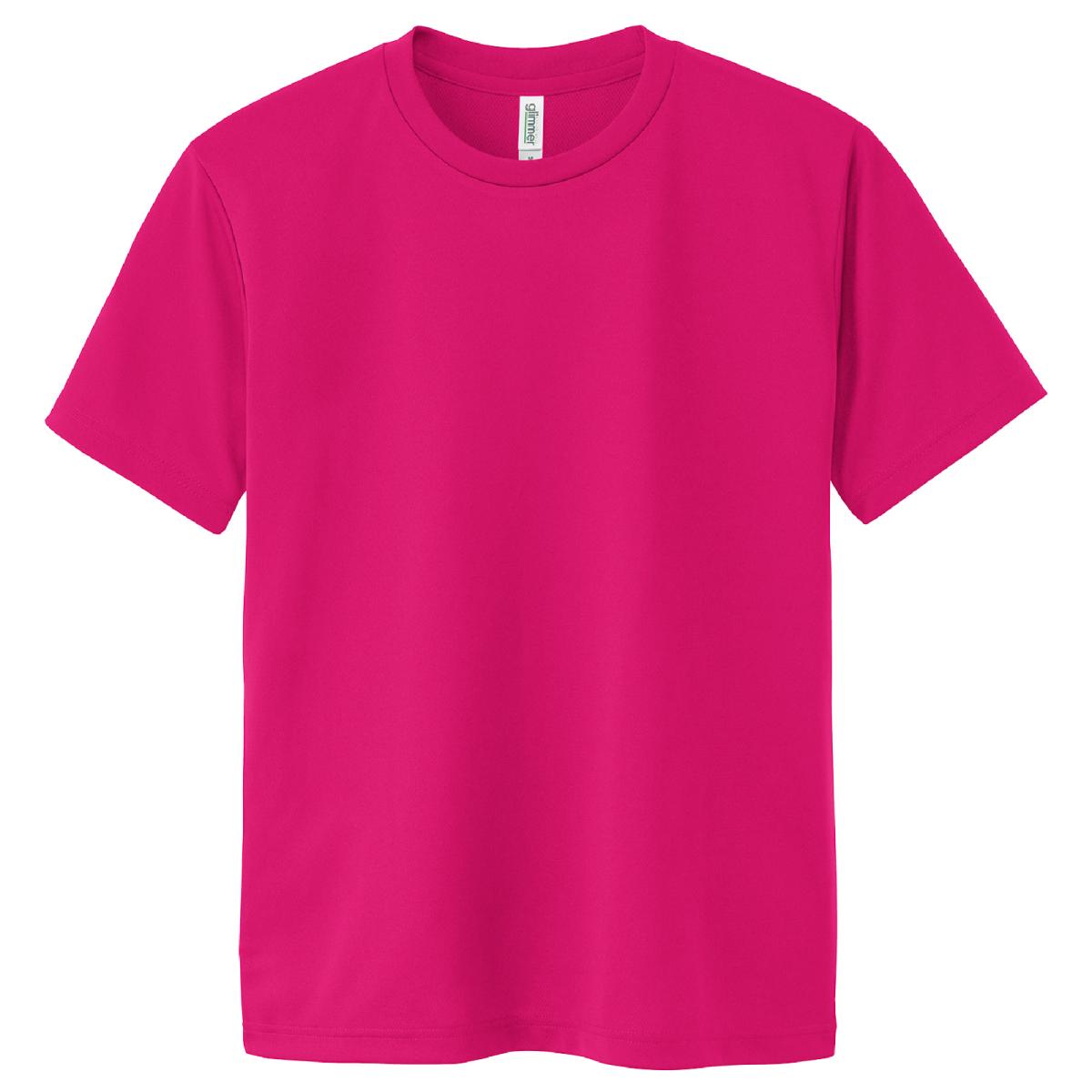 ＤＸドライＴシャツ　ホットピンク　１４０ｃｍ